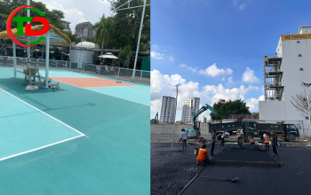 Quy trình và tiêu chuẩn thi công sân tennis bạn nên biết