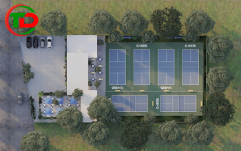 Tất tần tật về 8+ tiêu chuẩn thiết kế sân tennis