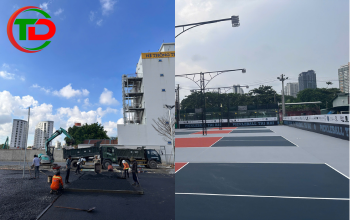 Quy trình thi công sân Pickleball đúng kỹ thuật: Từ A đến Z